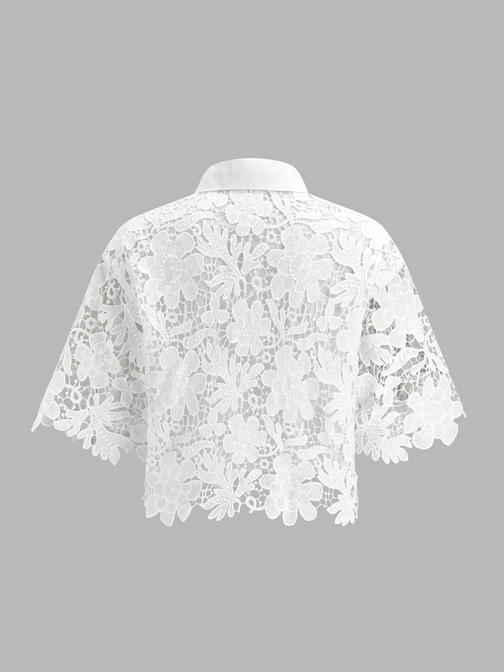 NWT 🤍 Commense SET Lace Shorts & Top - Picture 6 of 15